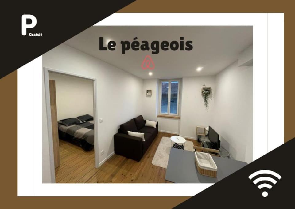 Le Peageois : Appartement Lumineux Et Calme Bourg-de-Peage Exterior photo